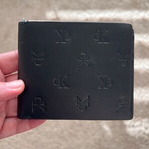 Calvin Klein Embossed Black Wallet